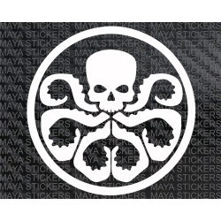 Hydra Avengers logo sticker/ decal for Cars, Bikes, Laptop 