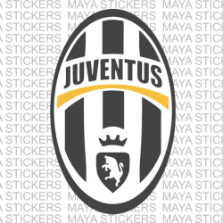 Juventus FC football club old logo stickers / decal - 3 color