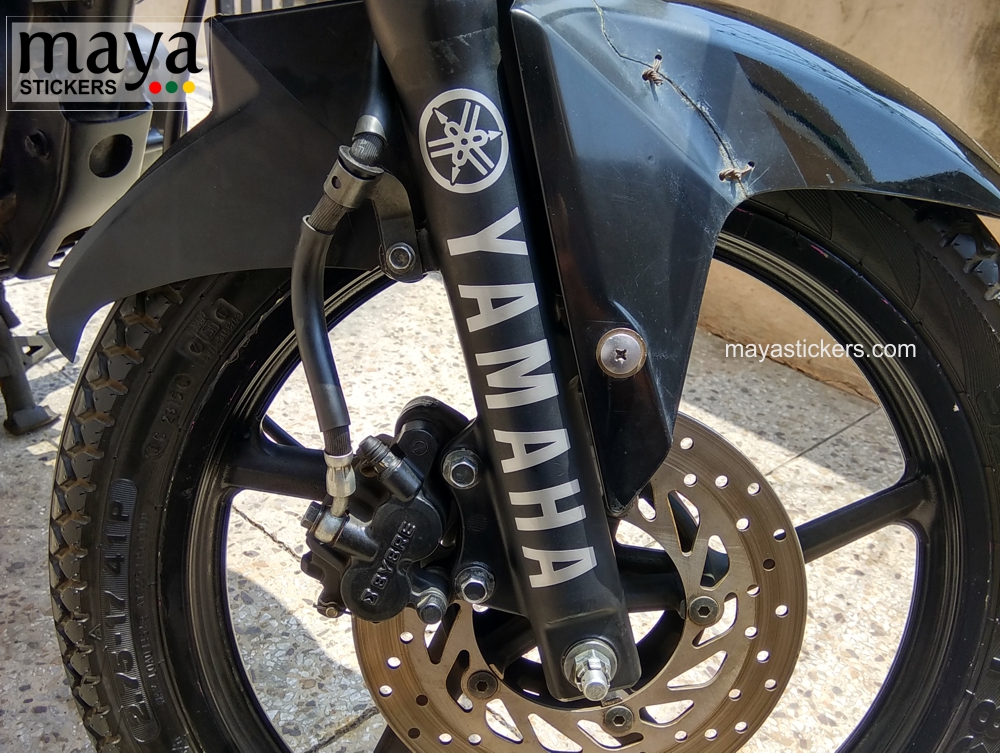 yamaha fz bike fork sticker