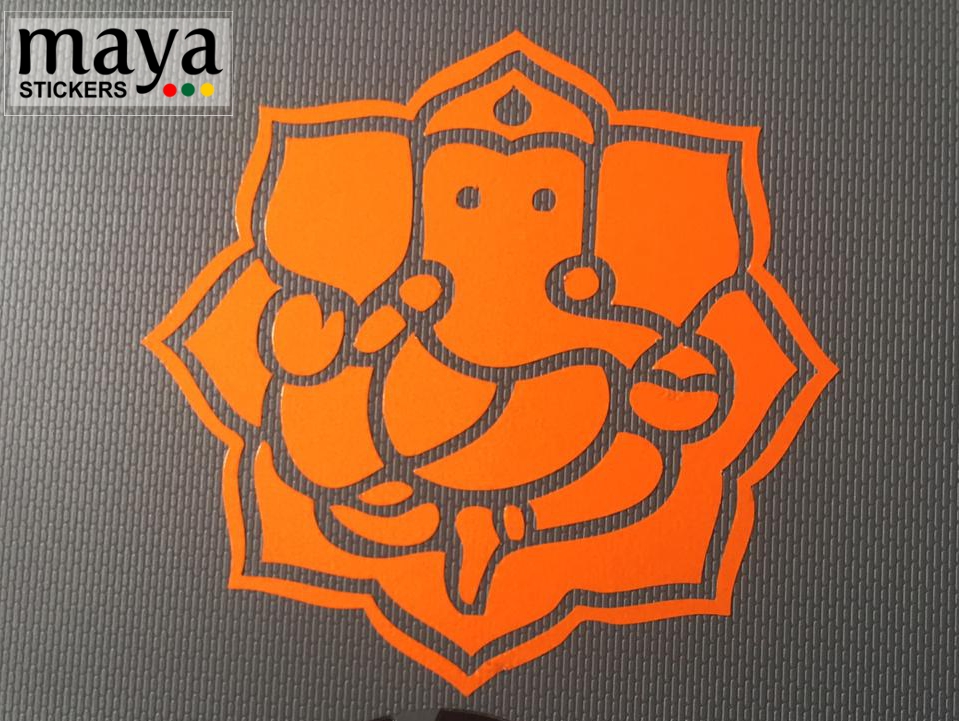 Ganesha sticker for car