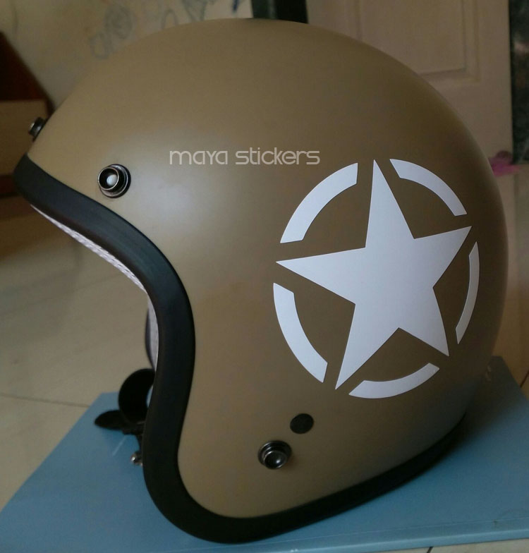 Motorcycle Helmet Sticker Gallery